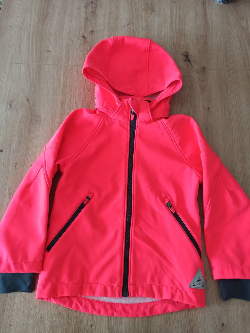 Kurtka soft shell H&M dla dziewczynki rozm.  110