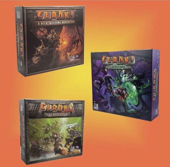 Настільна гра стратегія Clank — нова, запакована, ідеальний подарунок