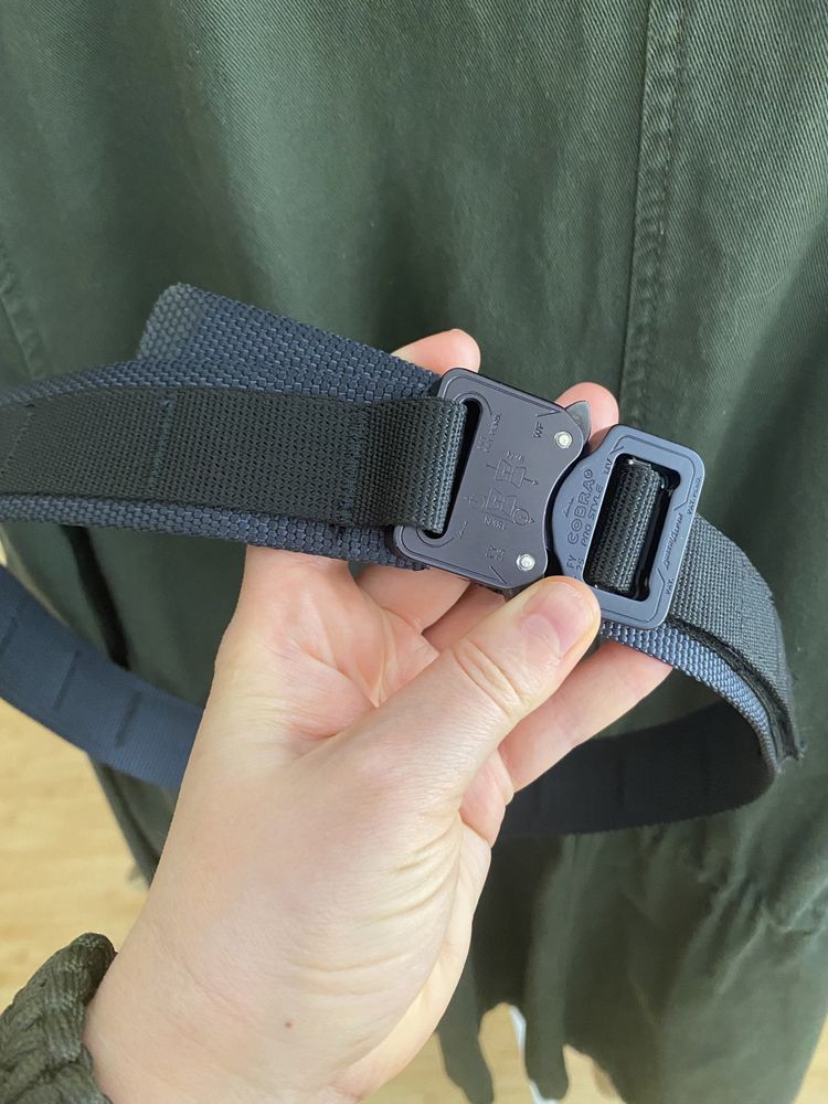 M-Tac ремінь Cobra Buckle Belt Black gen 2 чорний