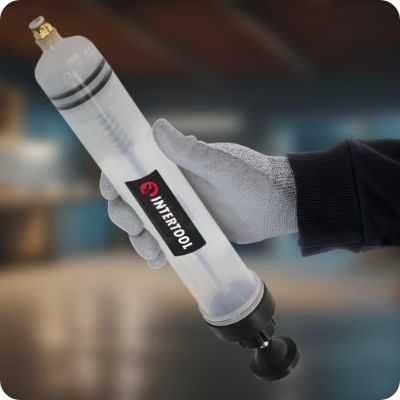 Шприц для технічних рідин 500мл., 2 насадки INTERTOOL AT-3075