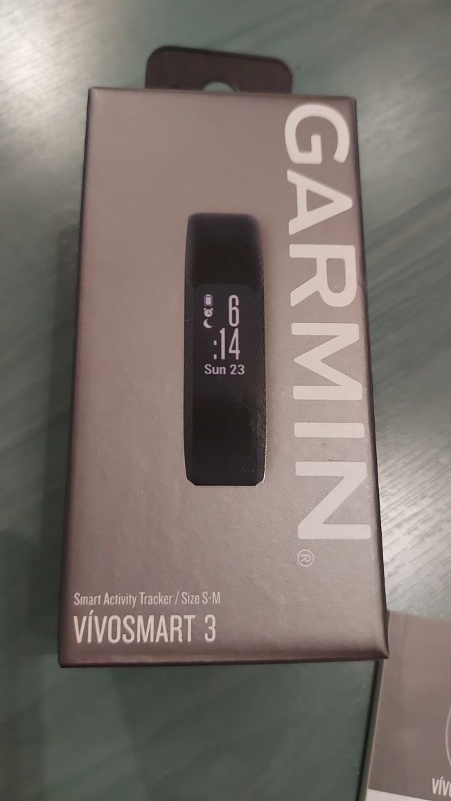 Garmin VIVOSMART 3, zegarek treningowy, opaska, pasek