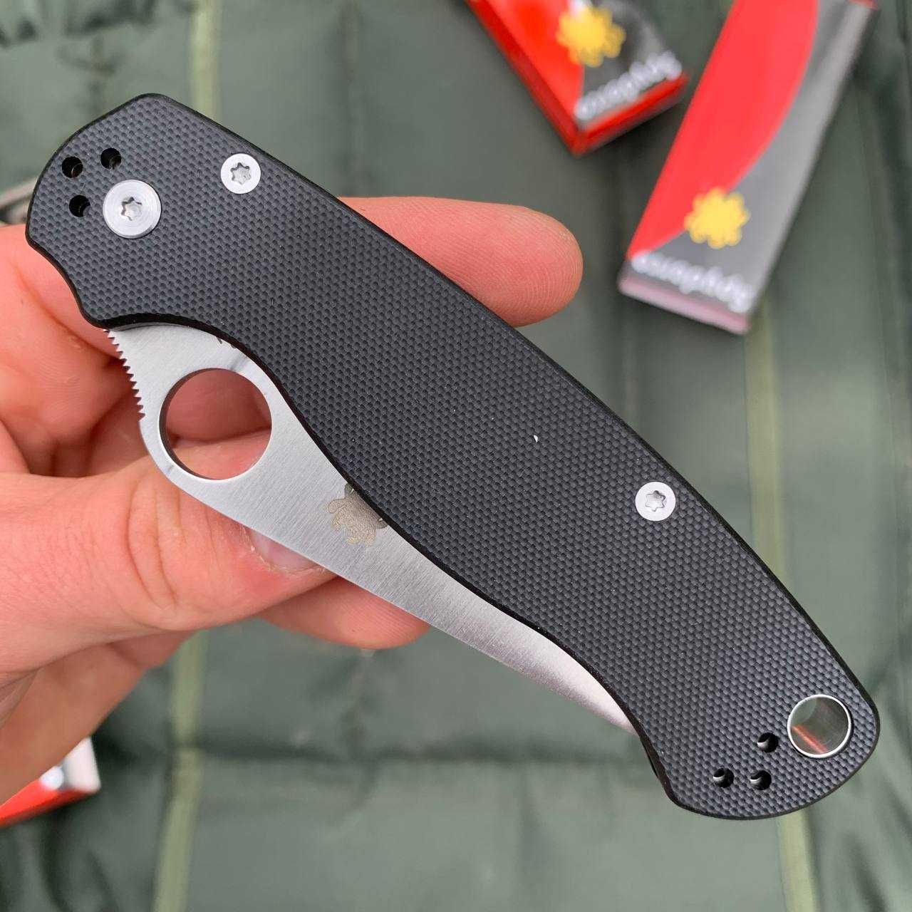 Складной нож Spyderco Para-Military 2, Ніж EDC, Ніж на кожен день, Нож