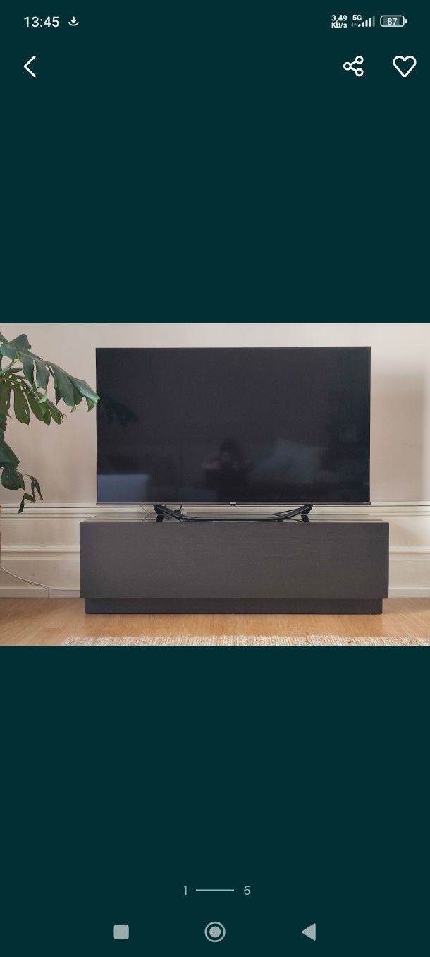 Móvel TV Antarte Wengué