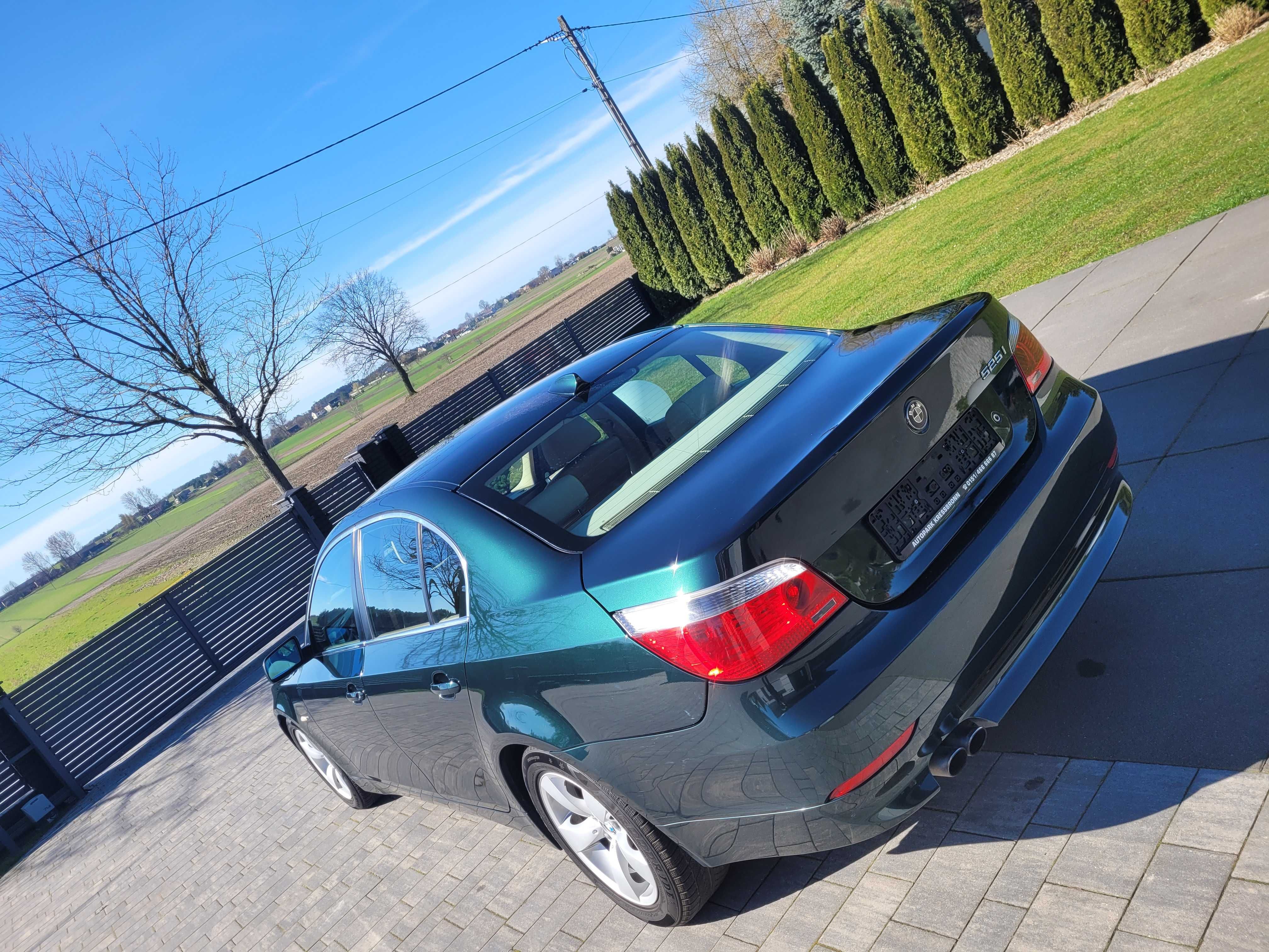 Bmw e60 525i m54 Xenon beż skóra manual 6b