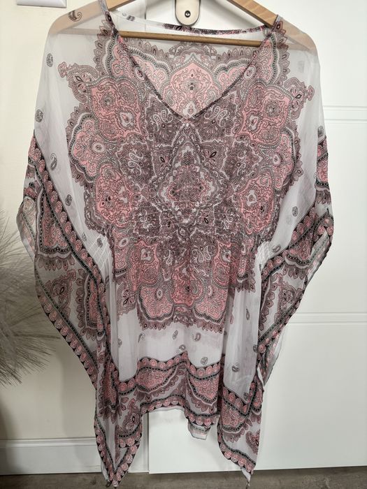 Narzutka plażowa boho XS/S, nowa