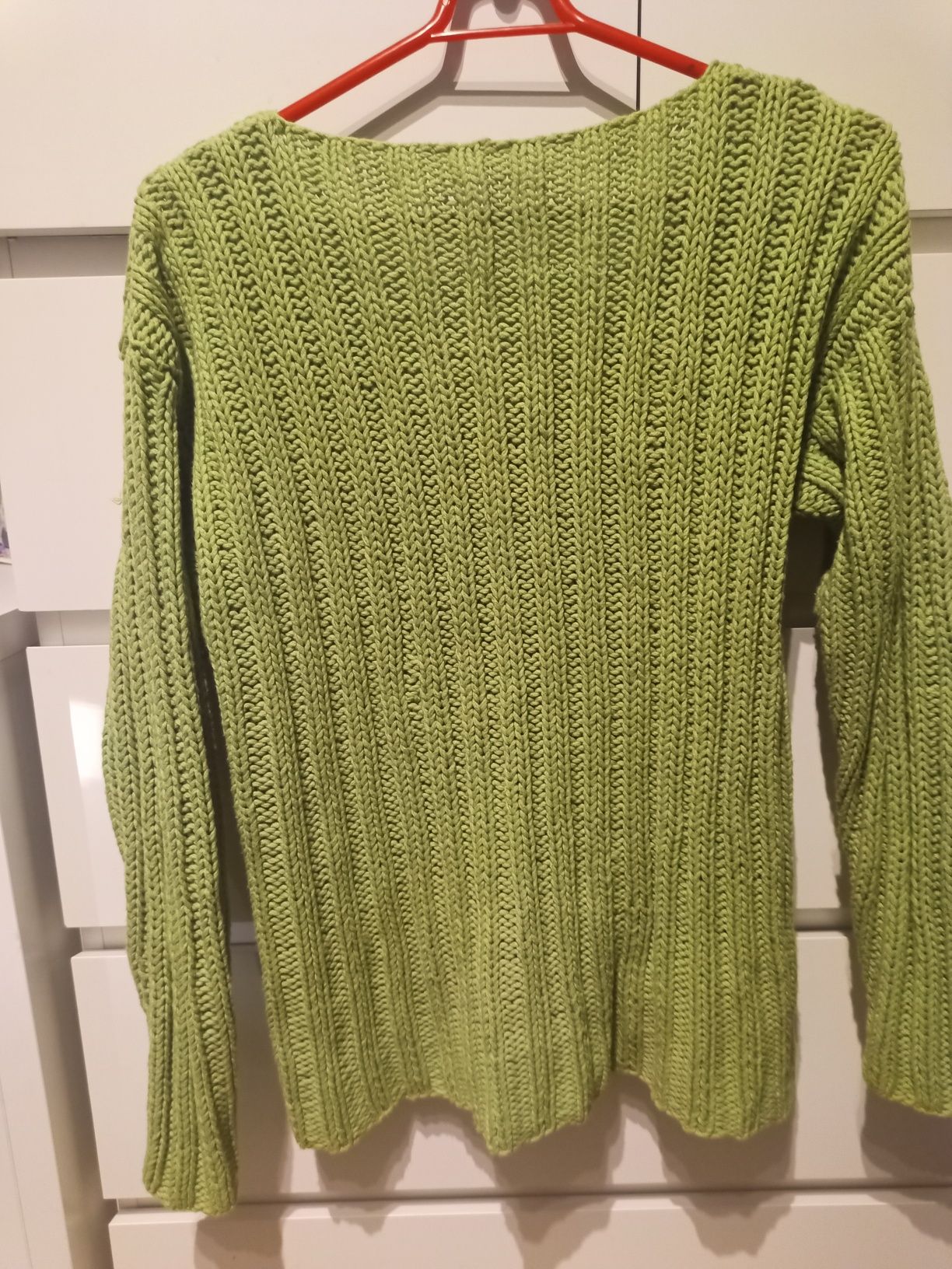 Sweter damski bawełniany L