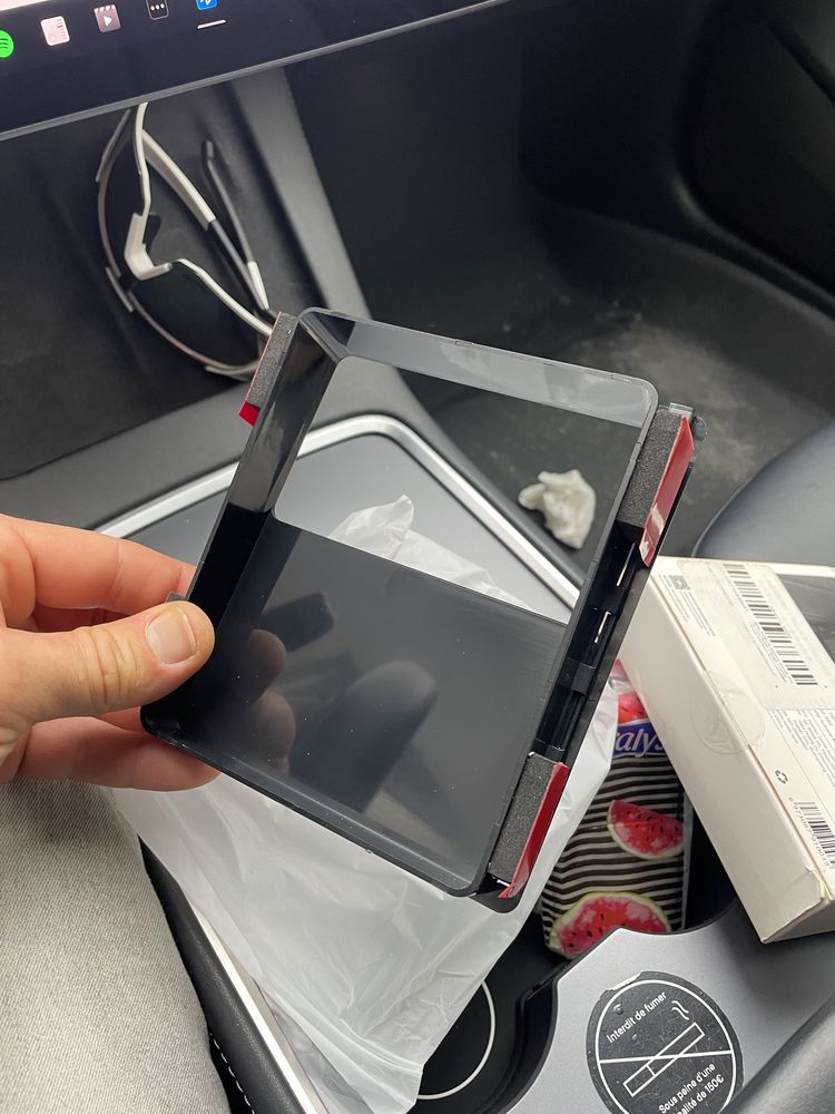 Caixa de arrumacao tesla model 3/y