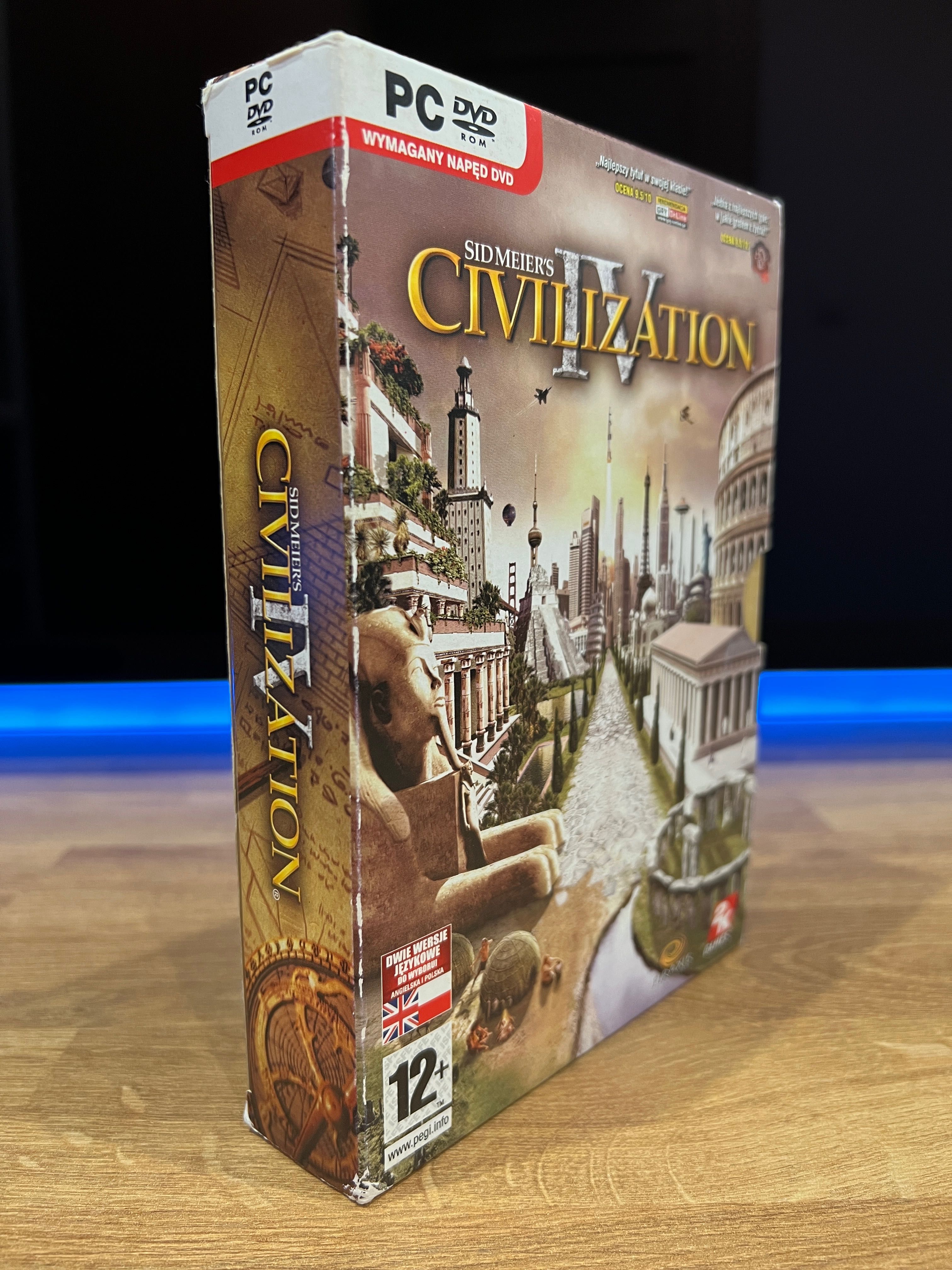 Civilization IV 4 (PC PL 2005) slipcase premierowe kompletne wydanie