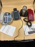 4 Aparaty telefoniczne Cyfral, Siemens A140, Atlantel, Alpha 1600 CT