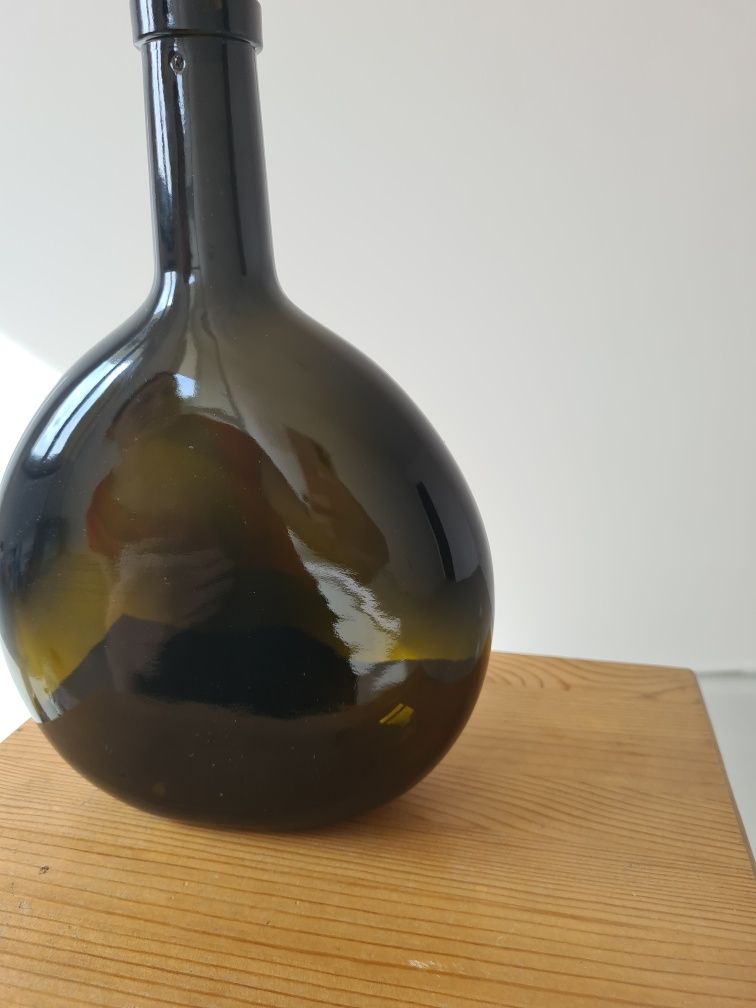 Butelka na wino 1,5l ozdobna stara Boxbeutelflasche Magnum