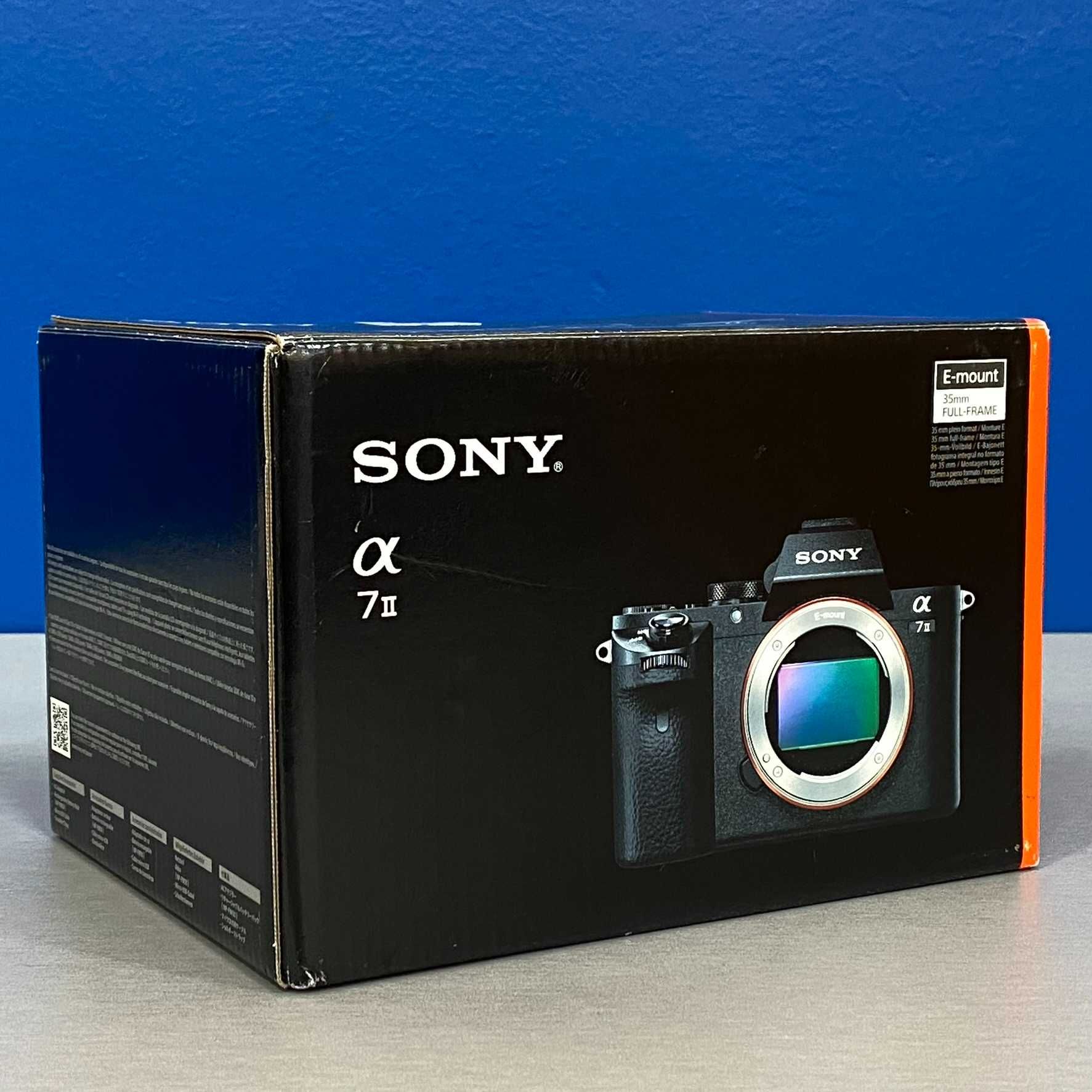 Sony Alpha A7 II (Corpo) - 24.3MP - SELADA - 3 ANOS DE GARANTIA