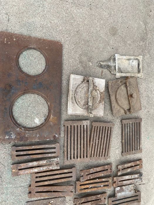 Колосники до грубки, конфорки до плити