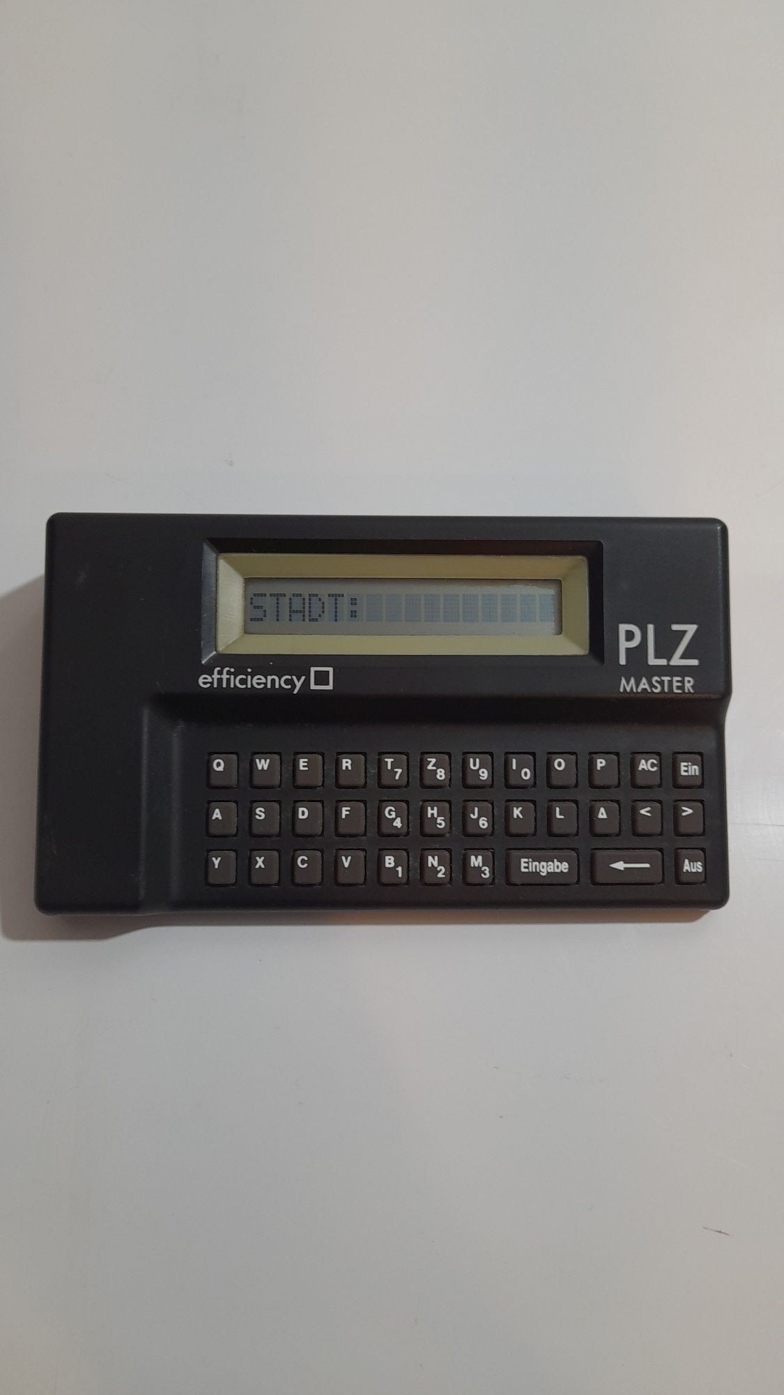 PLZ Master efficiency. Elektroniczny notes kodów pocztowych.