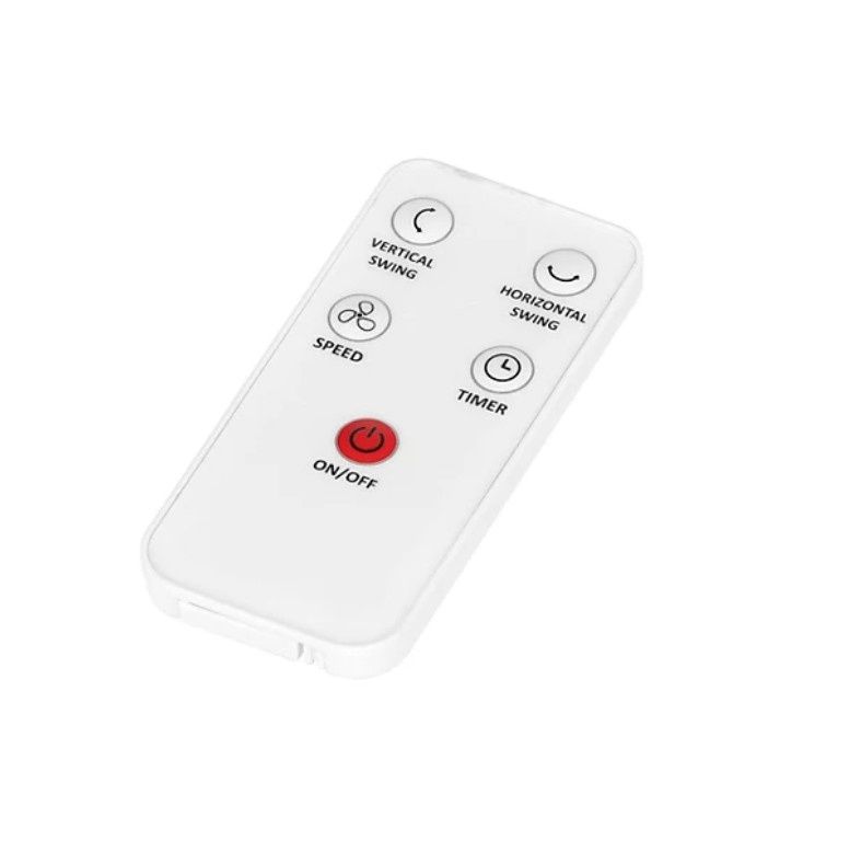 Wentylator stojący TCP Grey 10" z regulowaną wysokością
