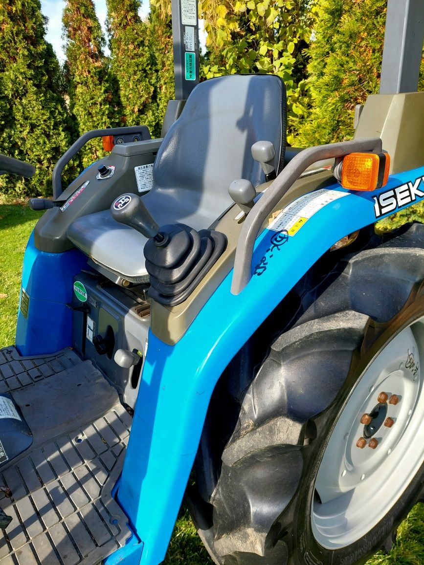Traktorek Iseki Sial 24KM 4x4 wspomaganie Orginał Zadbany Jak Nowy