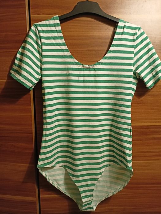 Bluzka body damskie w pasy paski 38 M