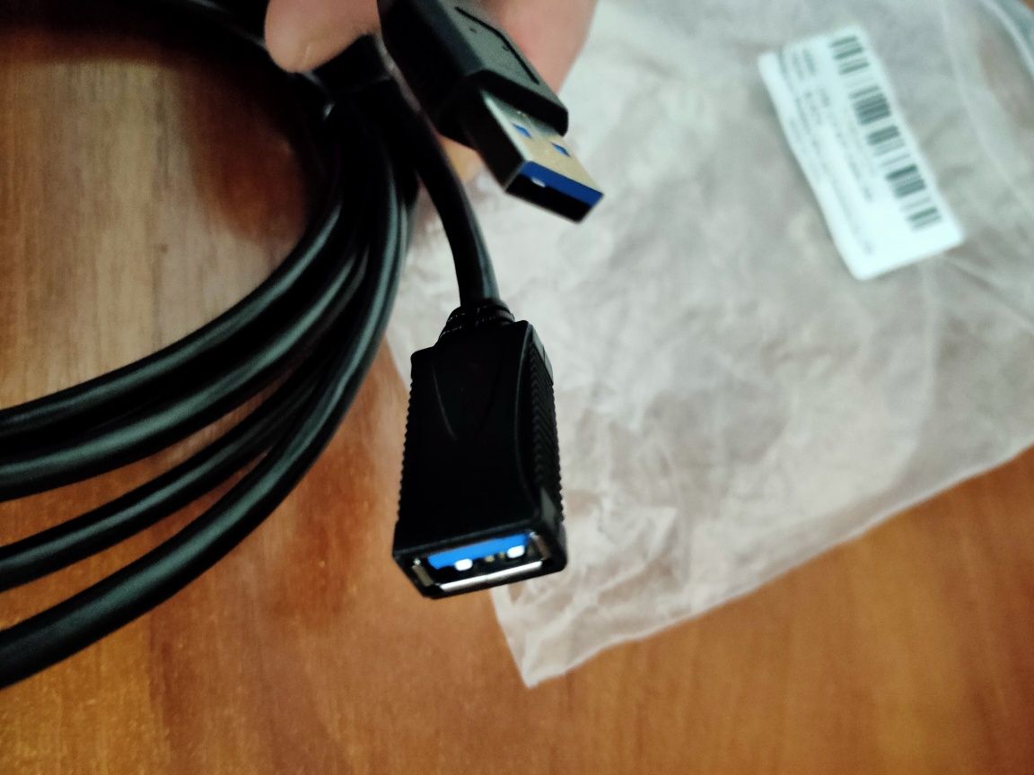 Подовжувач(удлинитель) USB 2.0 (1.5м,2м)