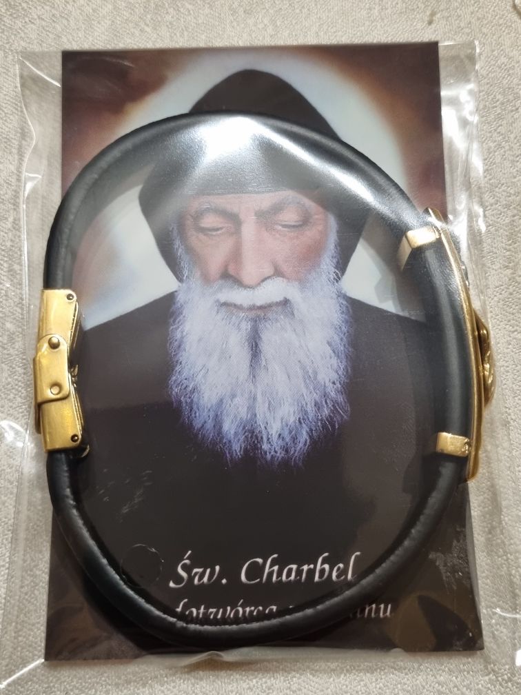 bransoletka św.Charbel z Libanu+obrazek
