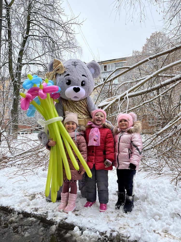 Мішка аніматор Аниматоры Мишка Тедди