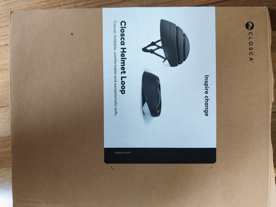 Capacete Closco - Nunca usado - Com caixa