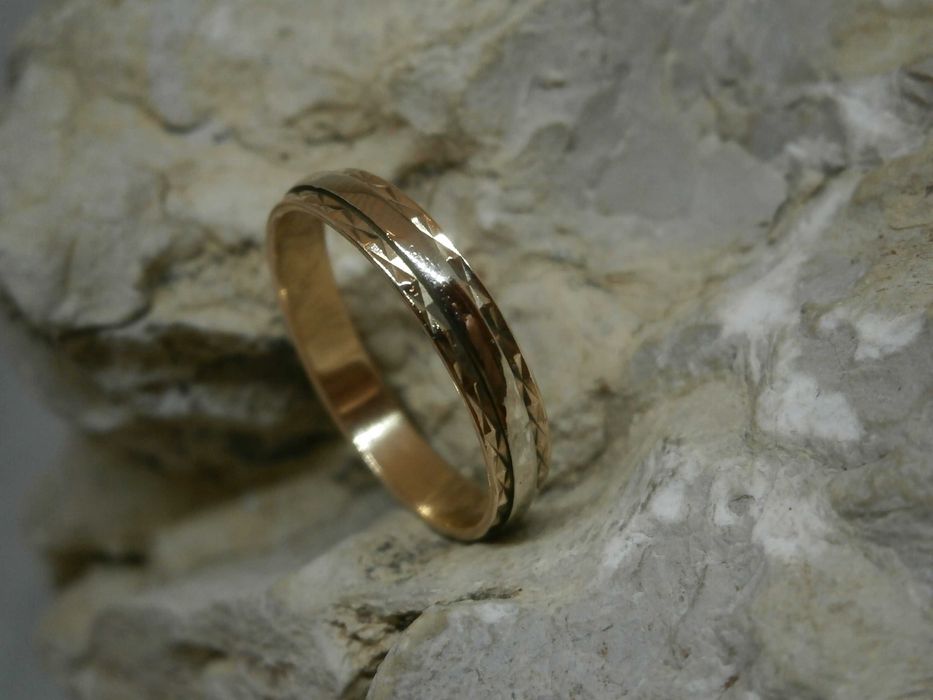 Złota Obrączka  14 K-2,80 GR