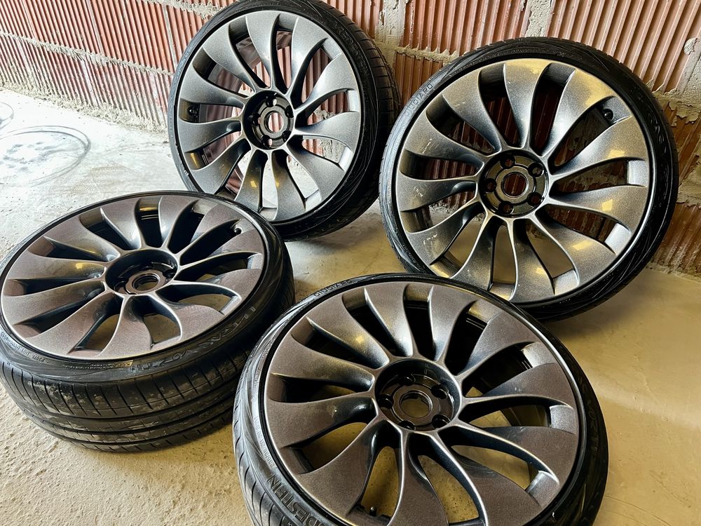 Komplet felg Tesla Y Performance Uberturbine 20” Antracyt z perłą!!