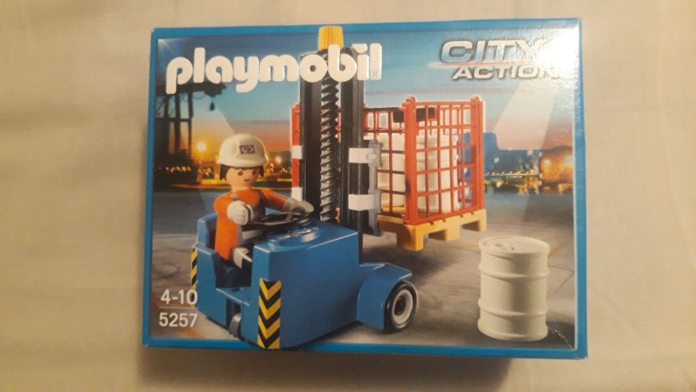 Playmobil 5257 Wózek widłowy city action. zabawki playmobile NOWE