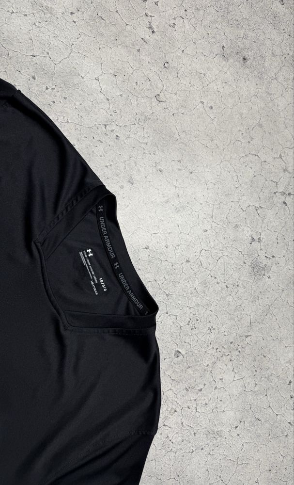 Спортивная Футболка Under Armour Черная Оригинал Идеал M-L