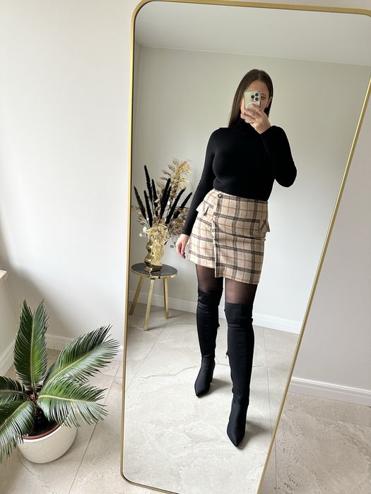 Nowa spódniczka w kratkę TU rozmiar 40