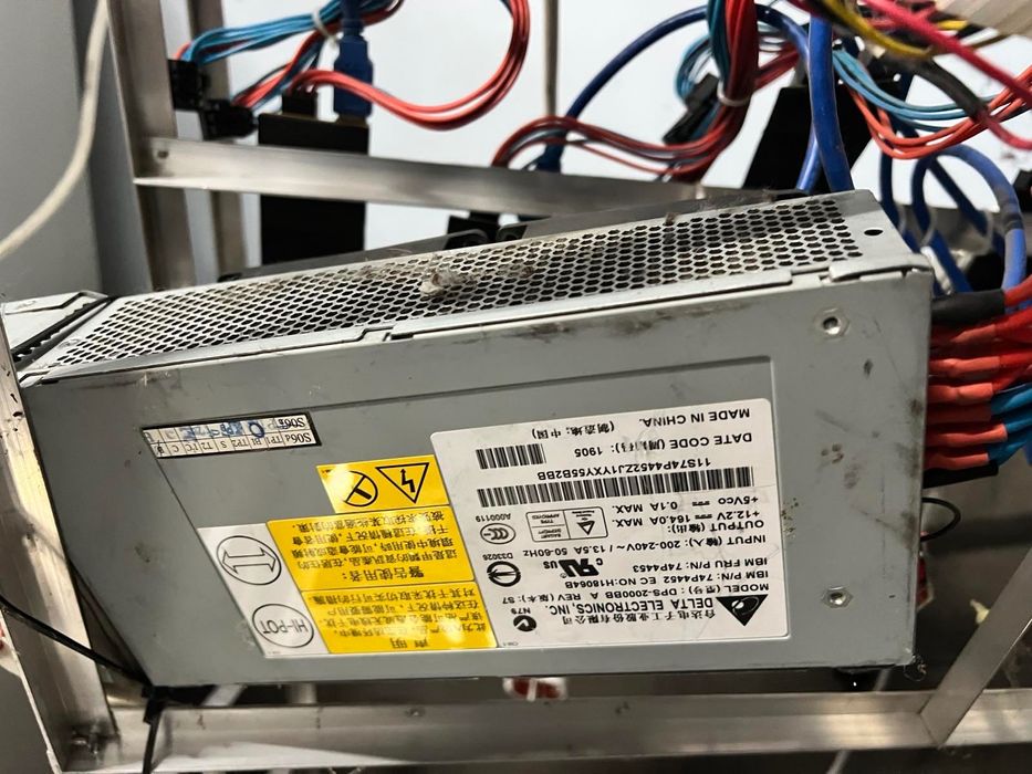 Блоки питания серверные hp, emerson, delta