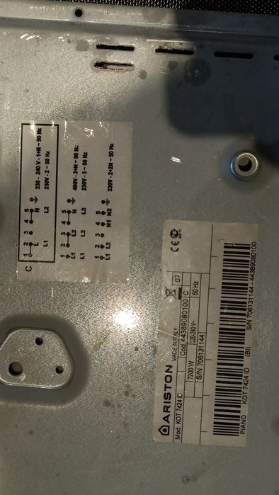 Placa vitrocerâmica de indução
