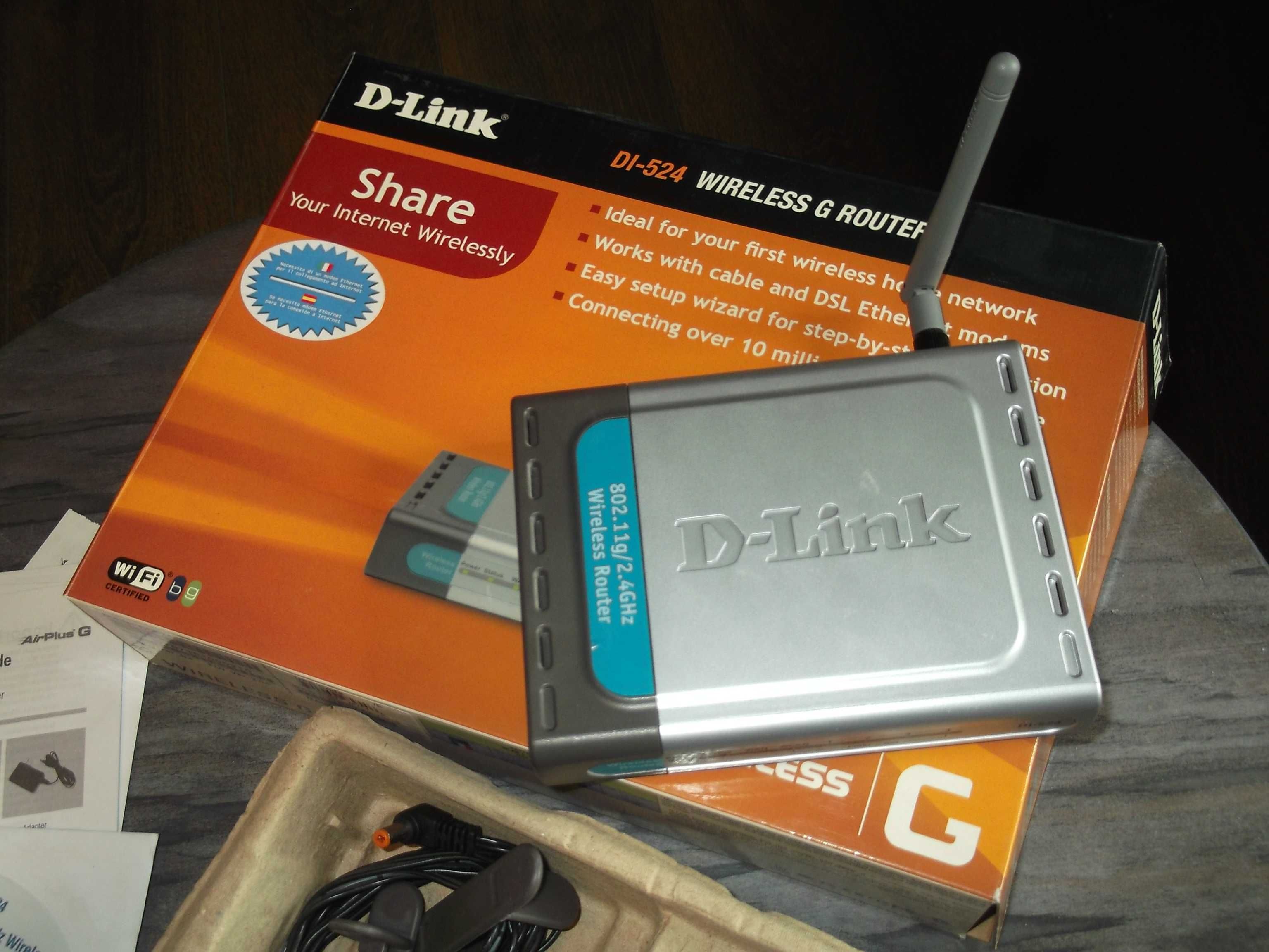 router wireless G D-LINK DI-524