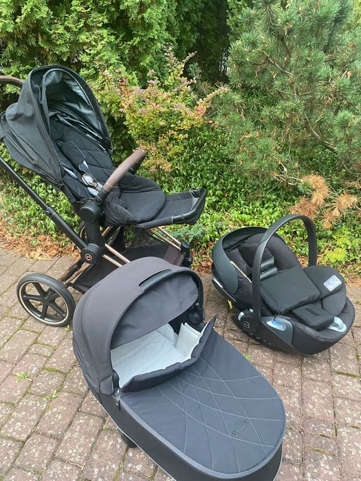 Cybex Priam 2.0 3w1 – gondola + spacerówka + fotelik X Cloud