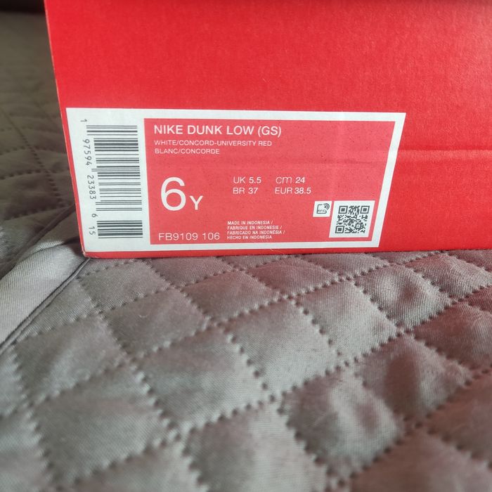 Nike dunk azul  e branco