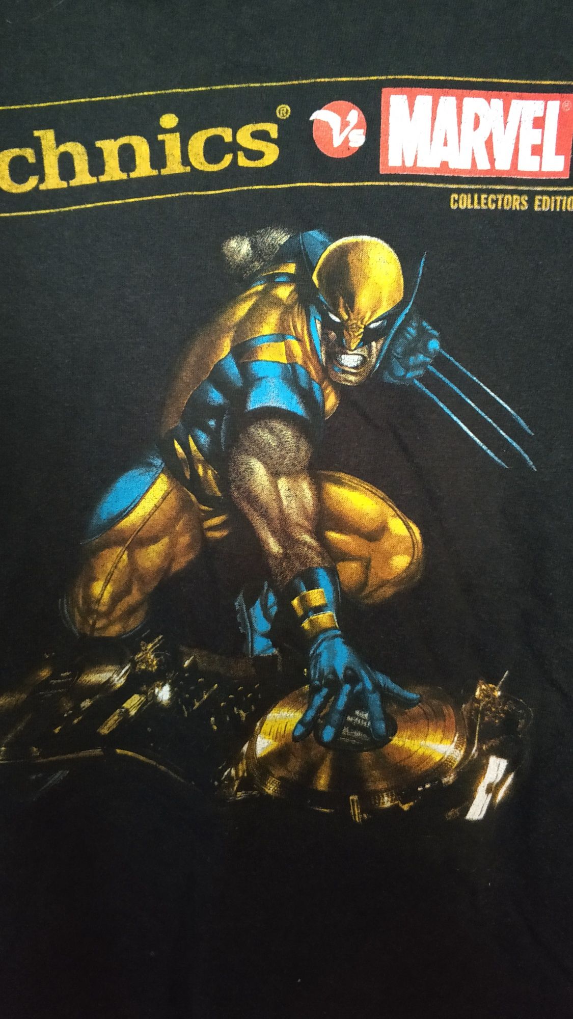 T-shirt coleção Technics vs Marvel - Wolverine