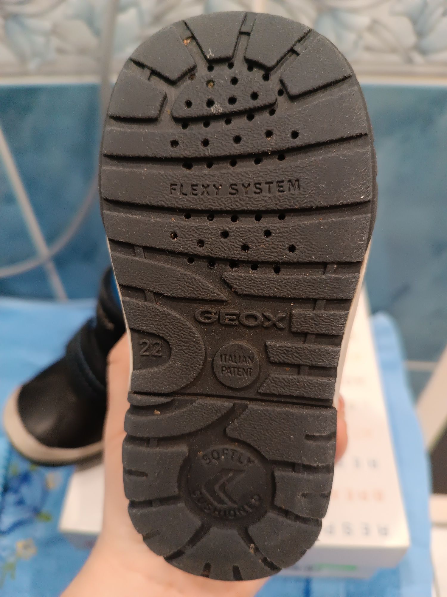 Buty zimowe Geox chłopięce