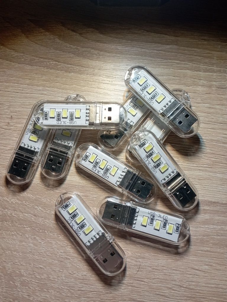 USB ліхтарики, світильники.