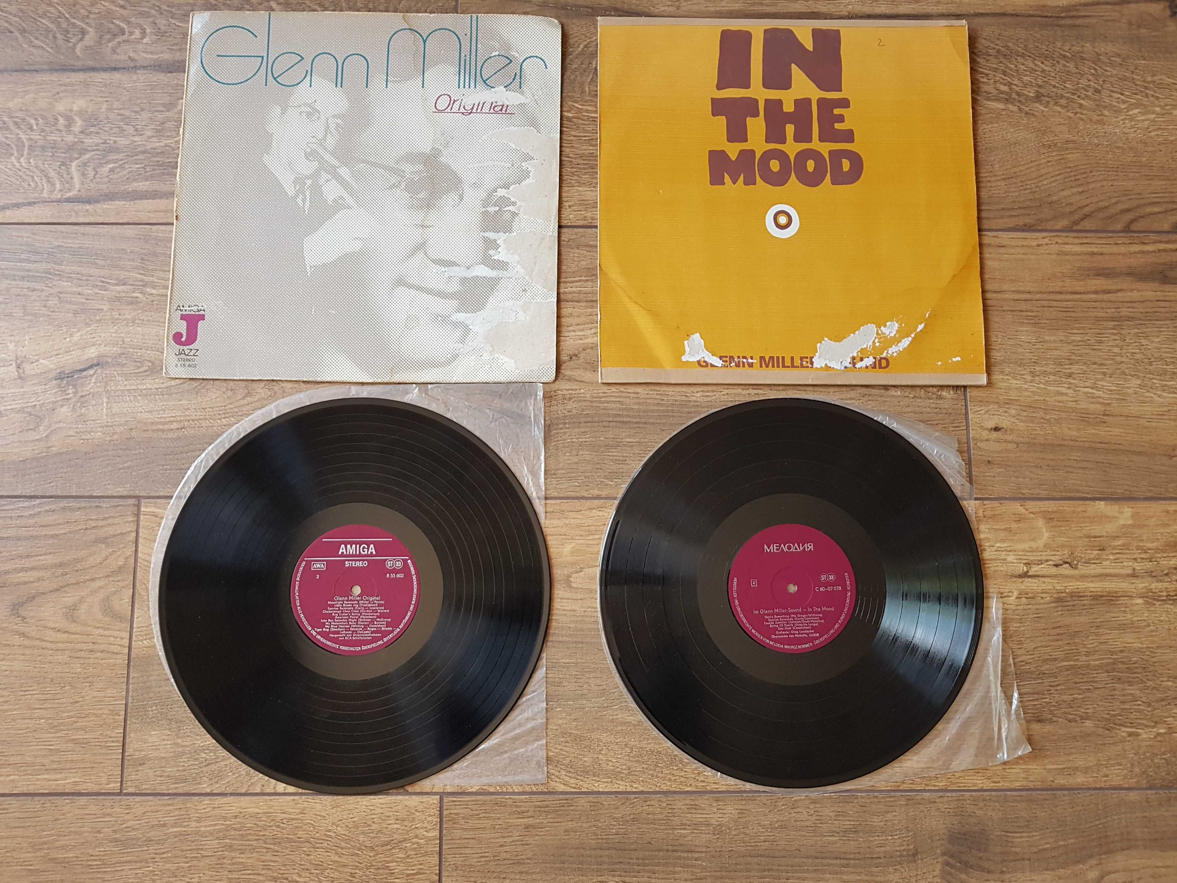 płyty winylowe LP: Glenn MILLER "In the mood", Ella Fitzgerald