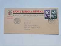 BENFICA 1ª Exposição Filatélica 1960 Envelope 1º Dia c/ Selos OTAN