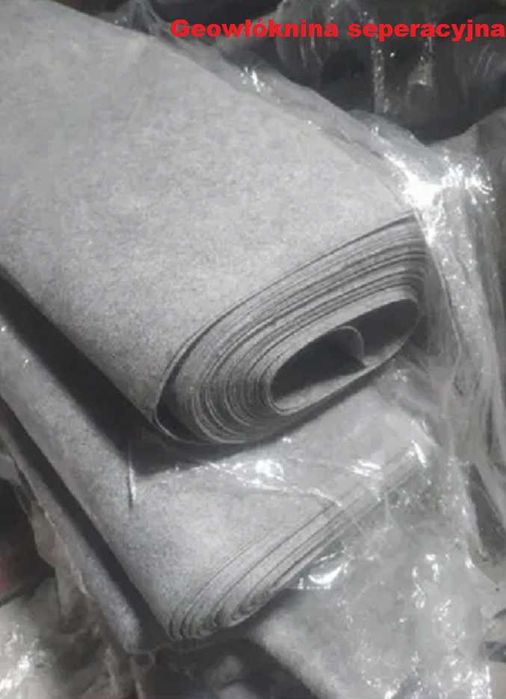 NAJŚILNIEJSZA Geowłóknina drogowa do 5m.6m POLIPROPYLEN 200g 300g 400g