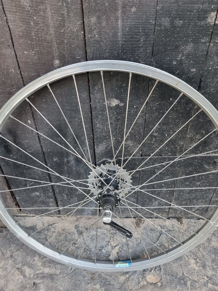Колесо заднє Shimano deore 28 26 24 розмір гірського велосипеда