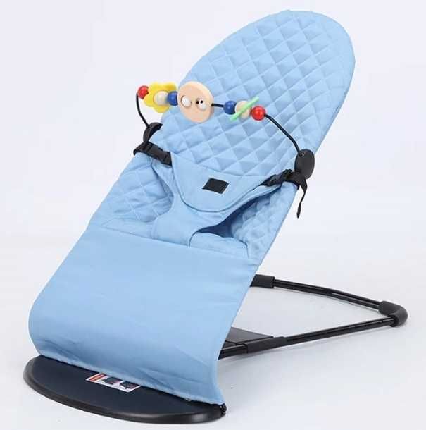 NOWY Leżaczek Bujaczek 2w1 Dla Dziecka Niemowląt Składany Regulowany
