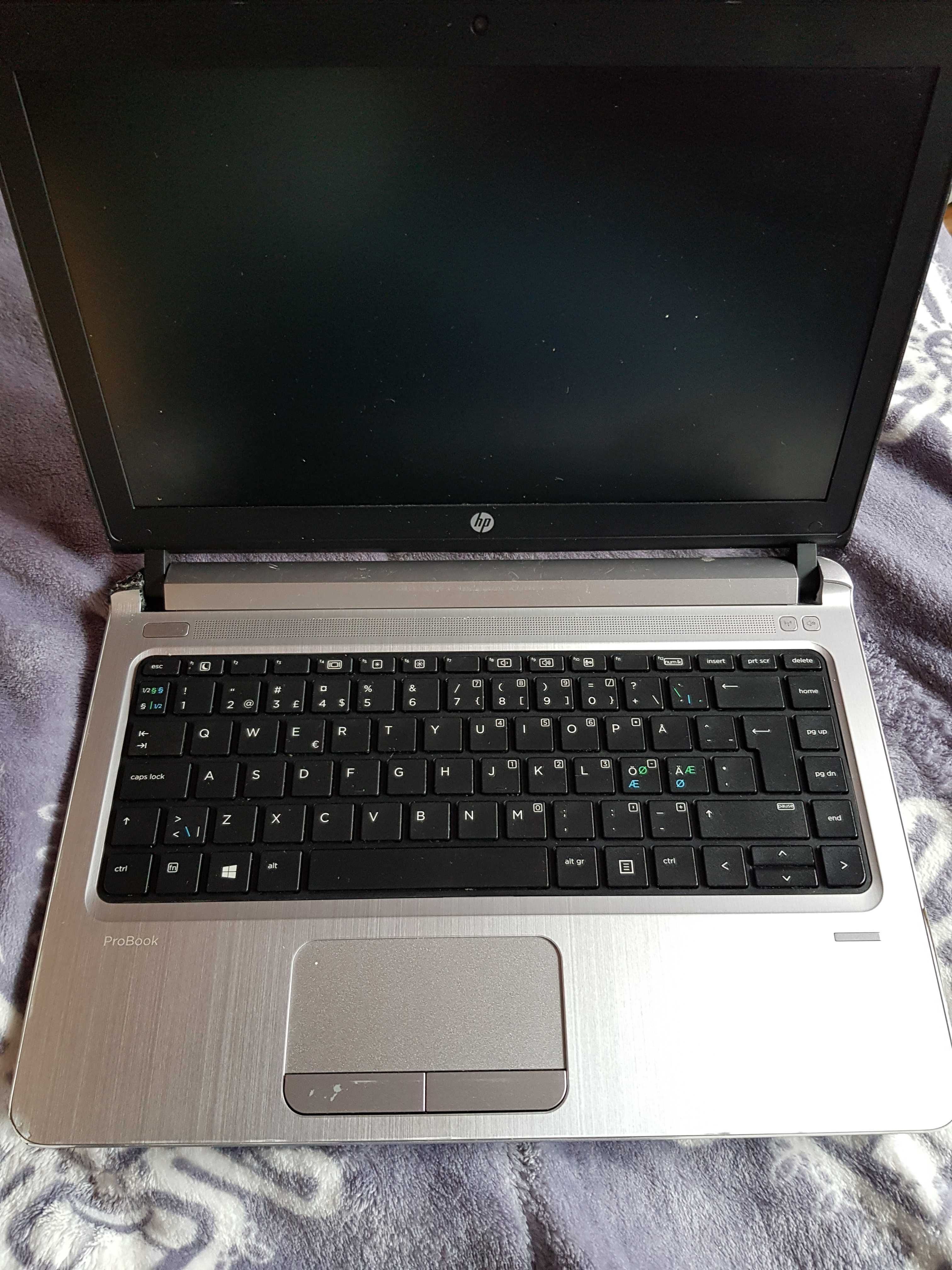 Laptop HP Probook 430 G3 uszkodzony