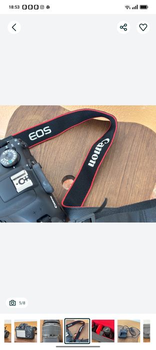 Canon 2000d com estojo