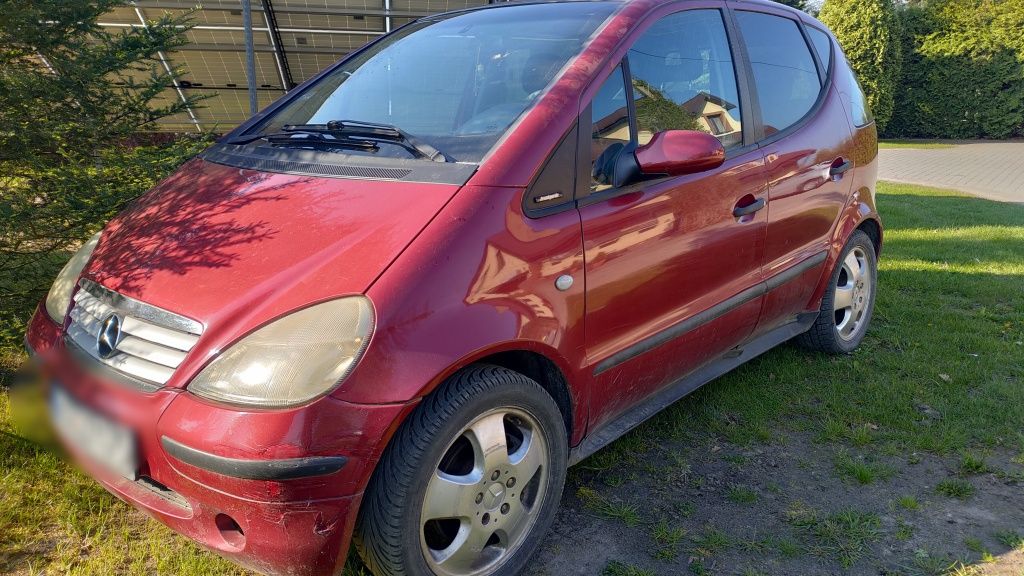 Części Mercedes A 190, belka,chłodnica,pas,lampy,zderzak