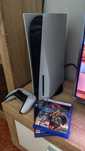 Consola PS5 com garantia + 2 jogos + extras