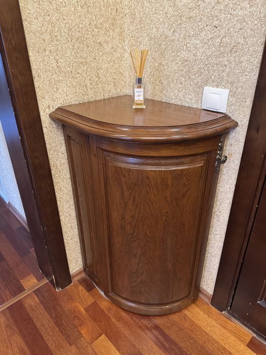 Угловая тумба шкафчик дерево