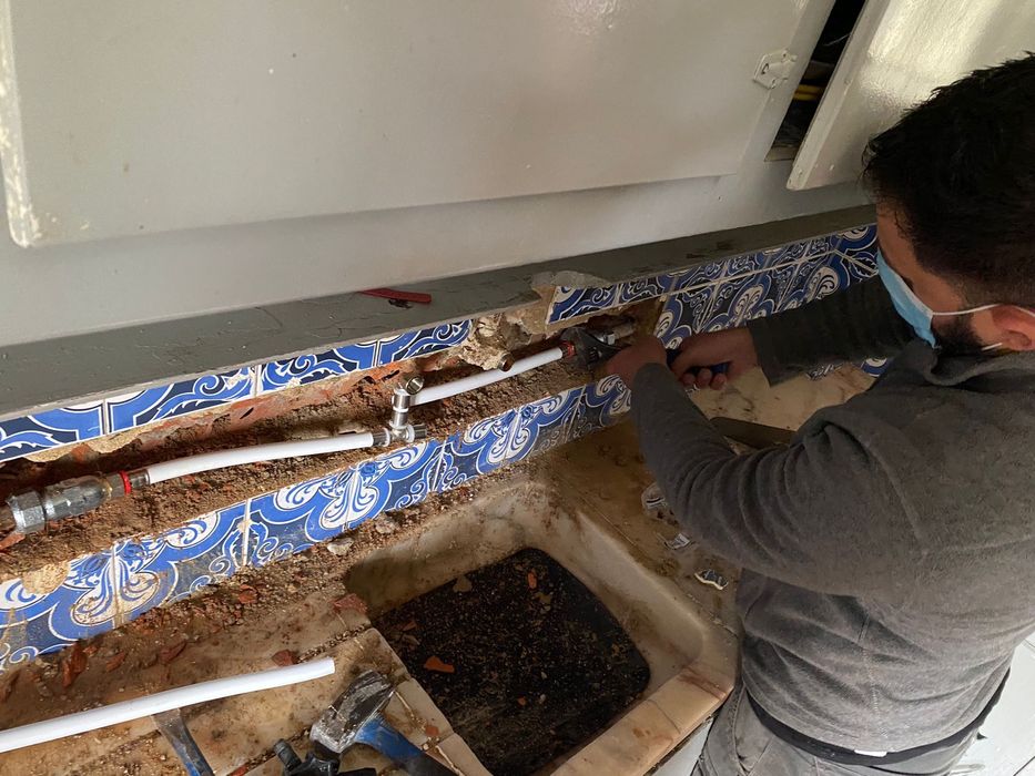 Canalizador,Detecção e localização de fugas d’aguá, Inspeção de Vídeo.