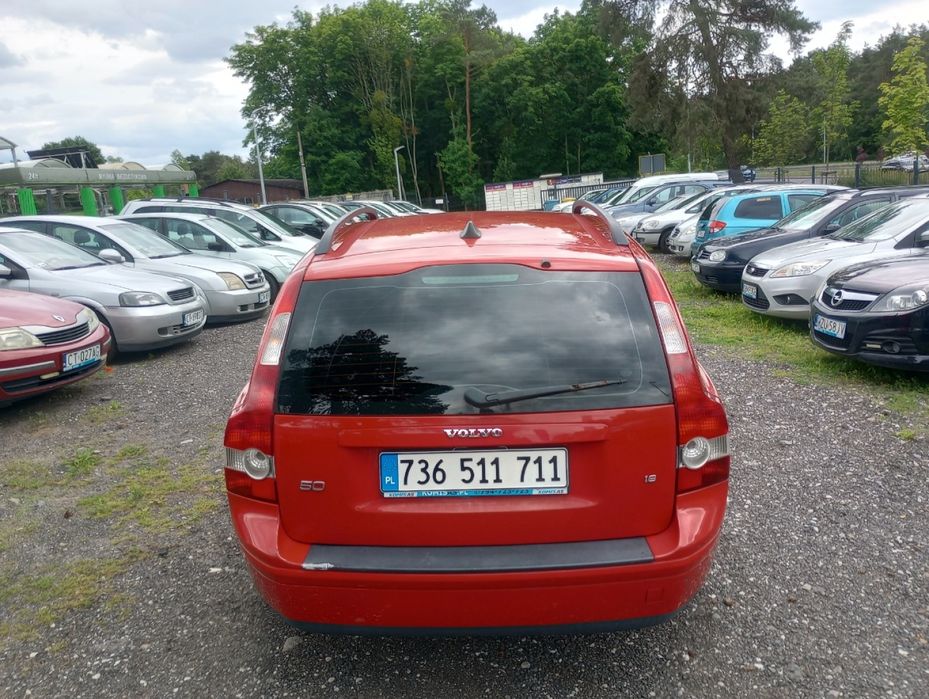 Volvo V50 1.8B 125KM 2006 * skóry klima el szyby grzane fotele * TORUŃ