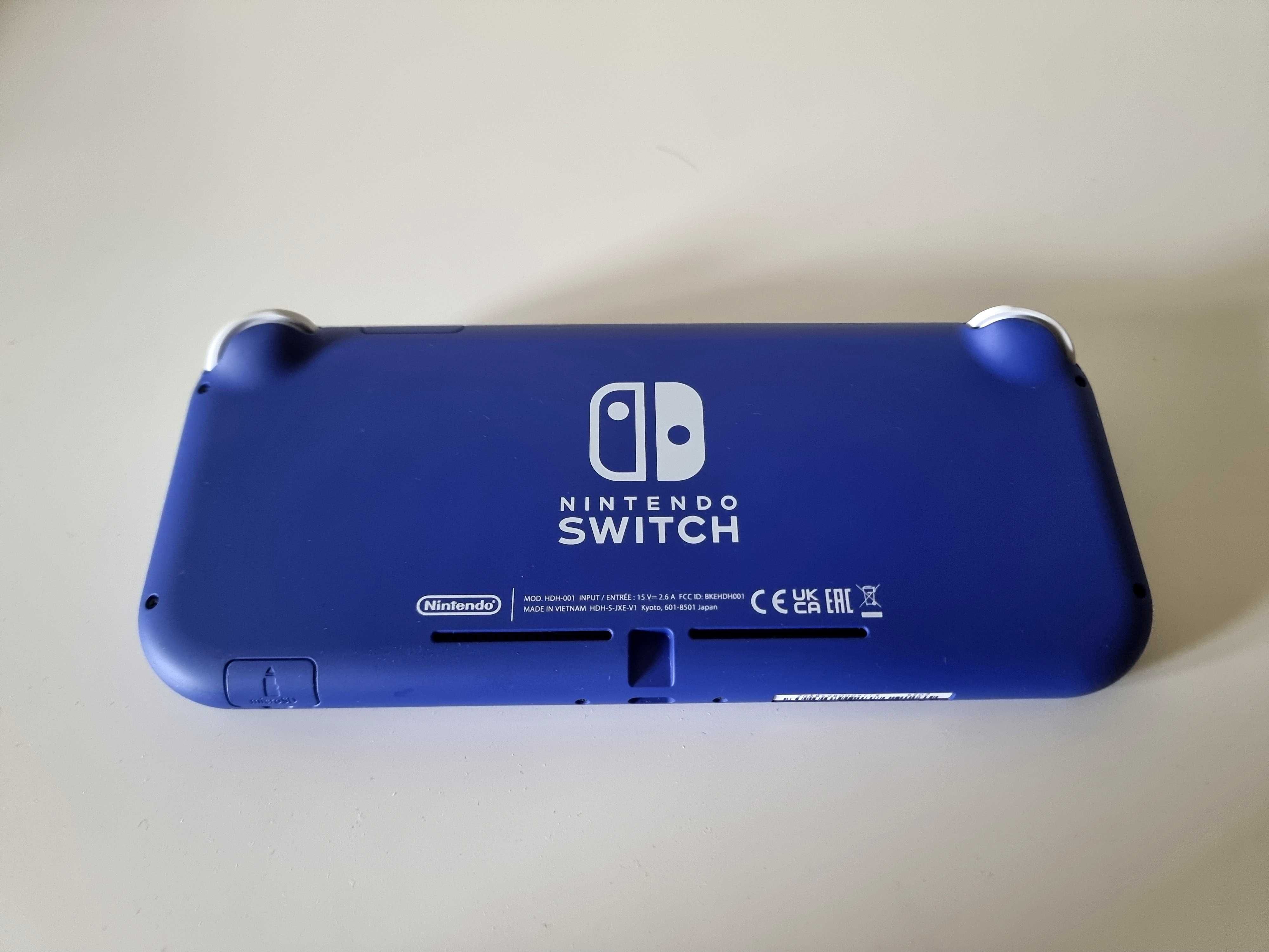 Konsola Nintendo Switch Lite komplet niebieska